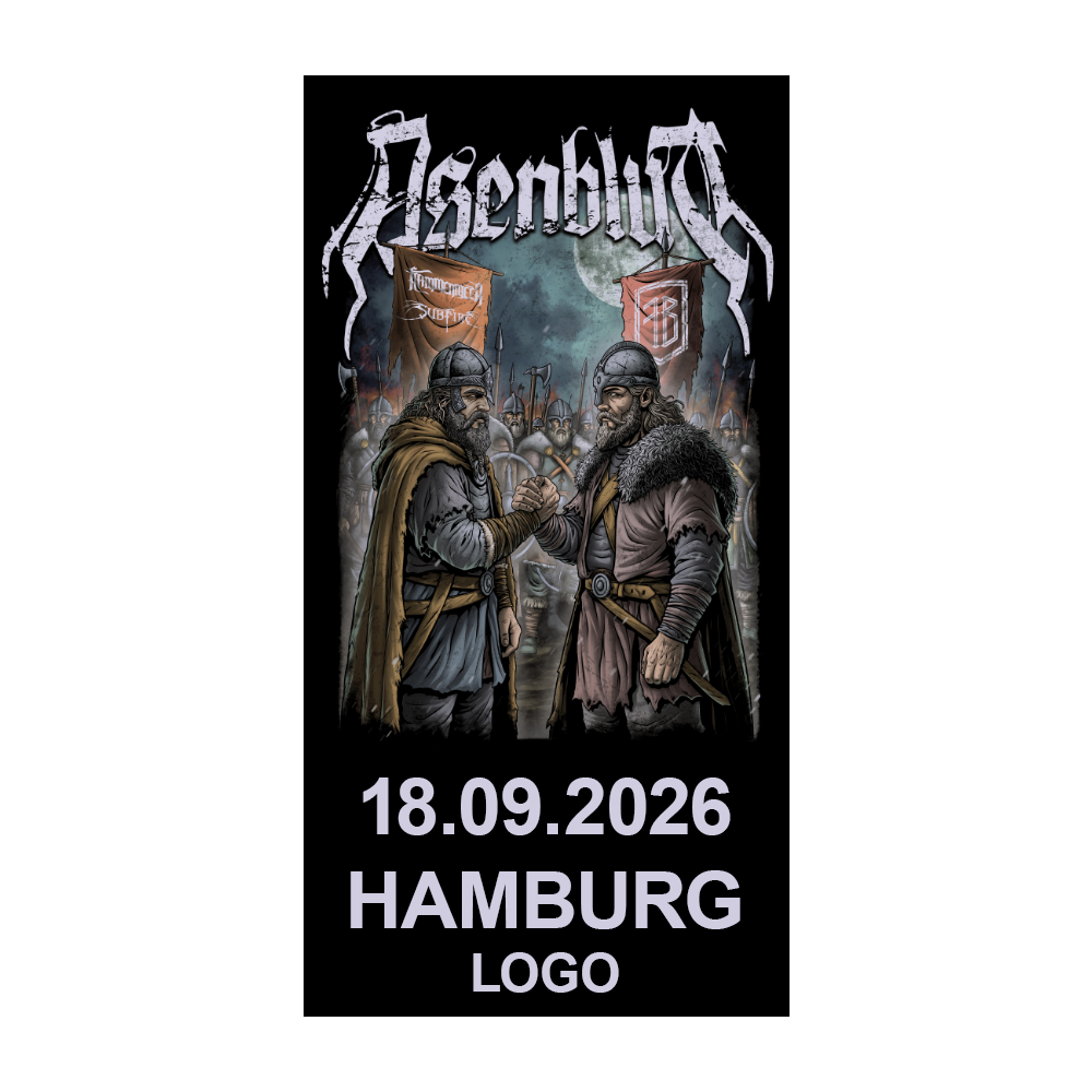 ASENBLUT '18.09.2026' Hamburg, Logo