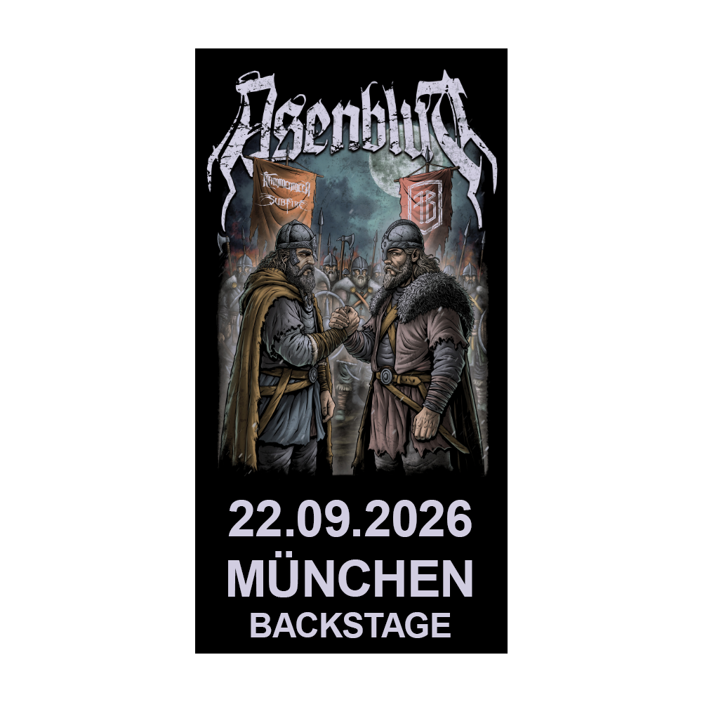 ASENBLUT '22.09.2026' München, Backstage
