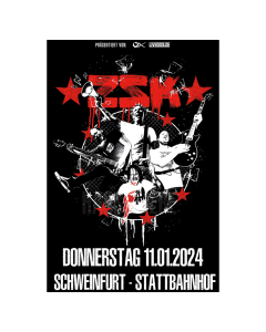 ZSK Ticket '11.01.2024' Schweinfurt, Stattbahnhof