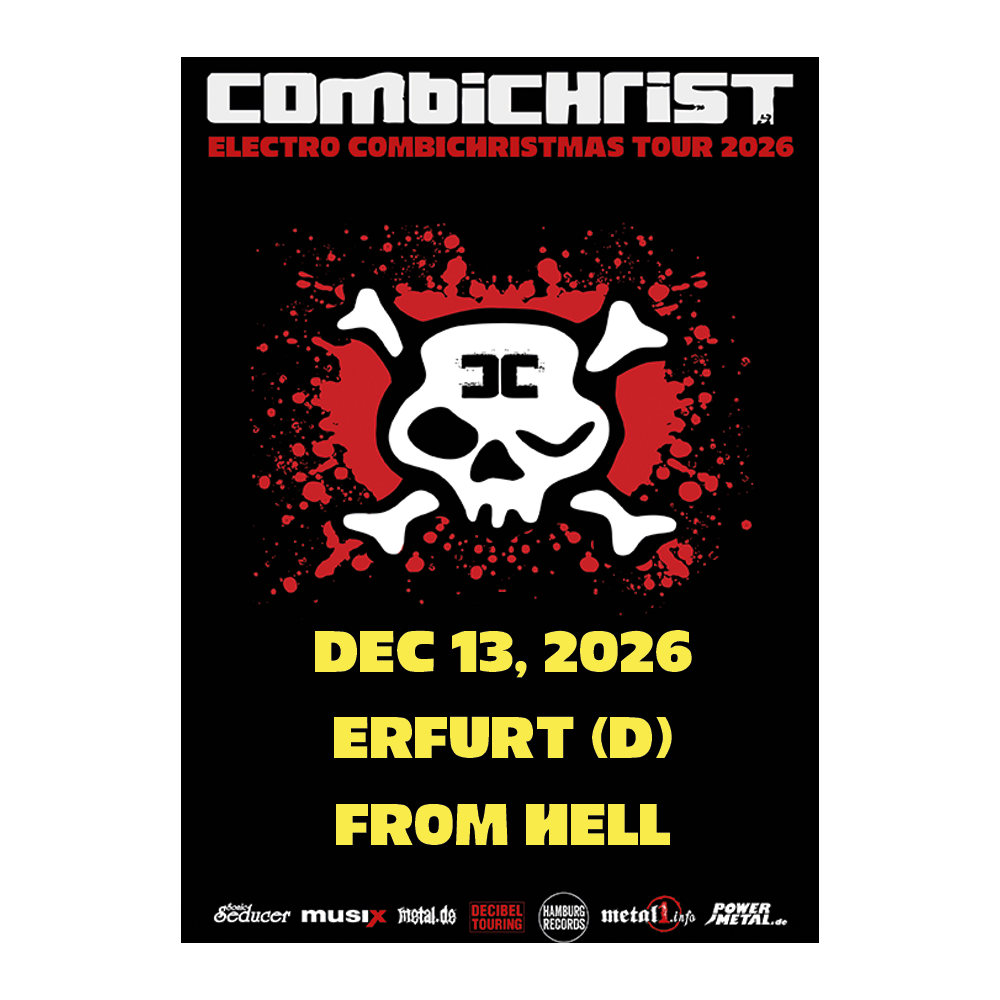 Combichrist '13.12.2026' Erfurt, From Hell