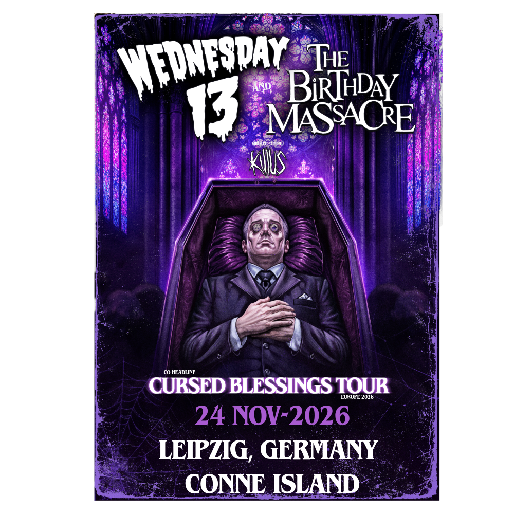 Wednesday13 + The Birthday Massacre '24.11.2026' Leipzig, Conne Island